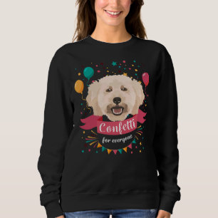 Poodle Carnival Madi Gras Trui
