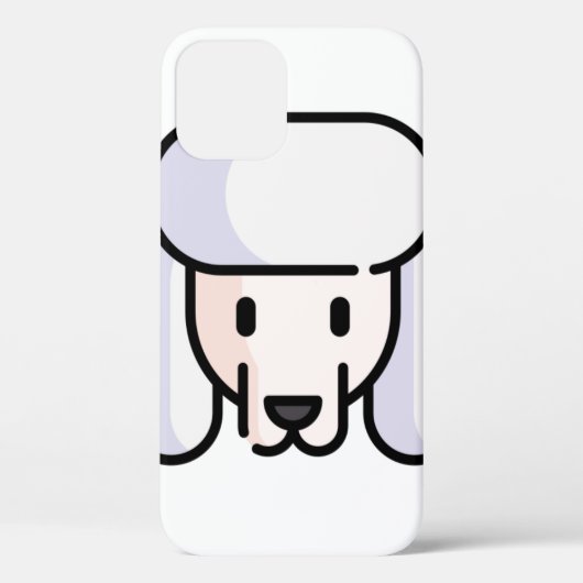 Poodle Case-Mate iPhone Case (Achterkant)