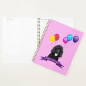 Poodle Chien Heureux Anniversaire Cadeau Sac (Devant avec enveloppe)