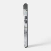 Poodle Chien photo Noir et Blanc Personnalisable (Côté gauche)