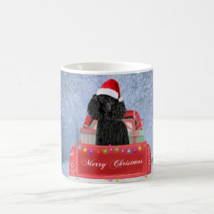 Poodle Christmas Koffiemok
