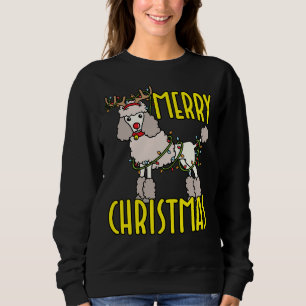 Poodle Christmas Trui