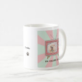 Poodle custom photo mug personalized dog mom  (Devant droit)