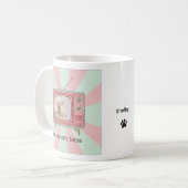 Poodle custom photo mug personalized dog mom  (Devant gauche)
