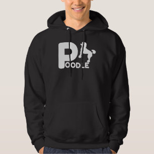 Poodle Design Pet Lover Eigenaar Hond Gift Idee vo Hoodie