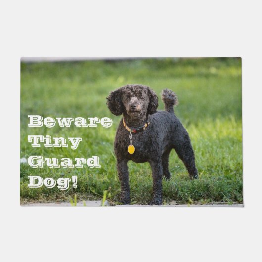 Poodle Deurmat (Voorkant)