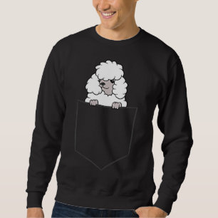 Poodle Dog in een zakpoot Trui