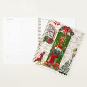 Poodle Dog Kerstmis Planner (Display)