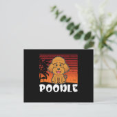 Poodle Dog | Levensmiddelen Briefkaart (Staand voorkant)