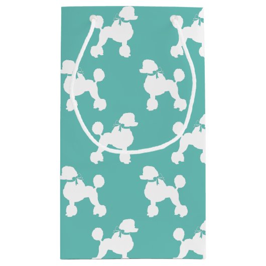 Poodle Dog Puppy French Klein Cadeauzakje (Achterkant)