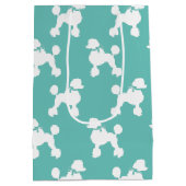 Poodle Dog Puppy French Medium Cadeauzakje (Achterkant)