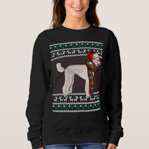 Poodle Dog Santa Ugly Kerstmis Trui
