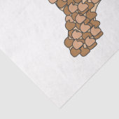 Poodle Dog  Tissuepapier (Detail)