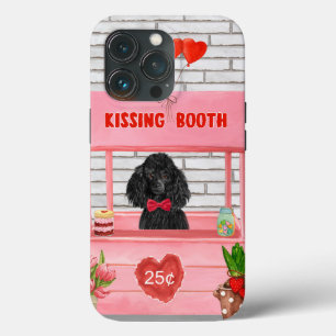 poodle Dog Valentijnsdag Kissing Booth iPhone 13 Pro Hoesje