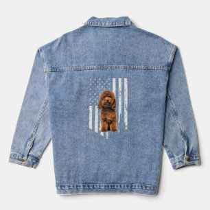 Poodle Drapeau Américain Patriotique Poodle Chien