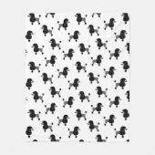 Poodle Fleece Blanket (Voorkant)