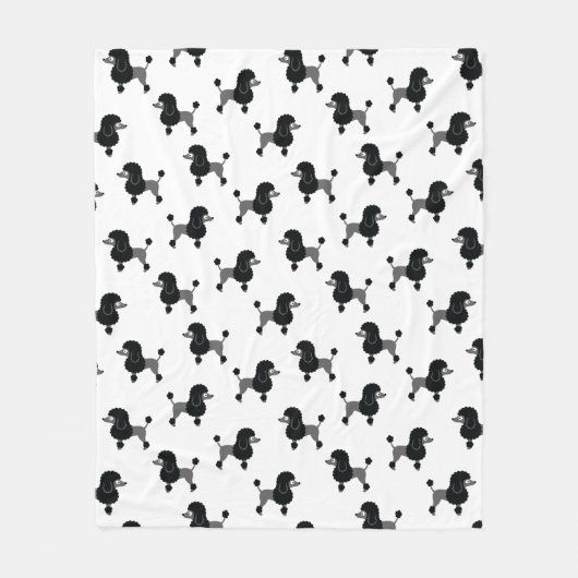 Poodle Fleece Blanket (Voorkant)