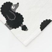 Poodle Fleece Blanket Deken (Hoek)
