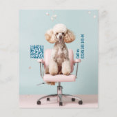 Poodle Flyer (Achterkant)