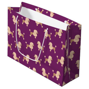 Poodle grand sac cadeau