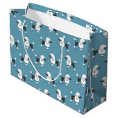 Poodle grand sac cadeau (Dos Angle)