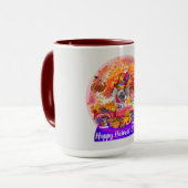Poodle Happest Harvest Season Coffee Mug (Devant gauche)