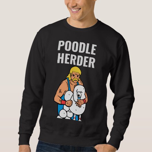 Poodle Herder Trui (Voorkant)