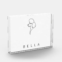 Poodle | Heritage Acrylic Art Blok