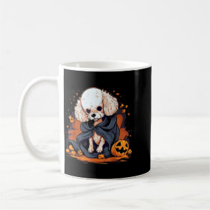 Poodle Hond Halloween Koffiemok