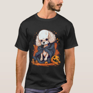 Poodle Hond Halloween T-shirt