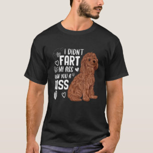 Poodle Hond Schattige Puppy Huisdier T-shirt
