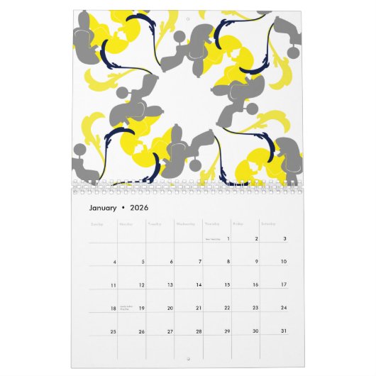 Poodle Kalender (Jan 2026)