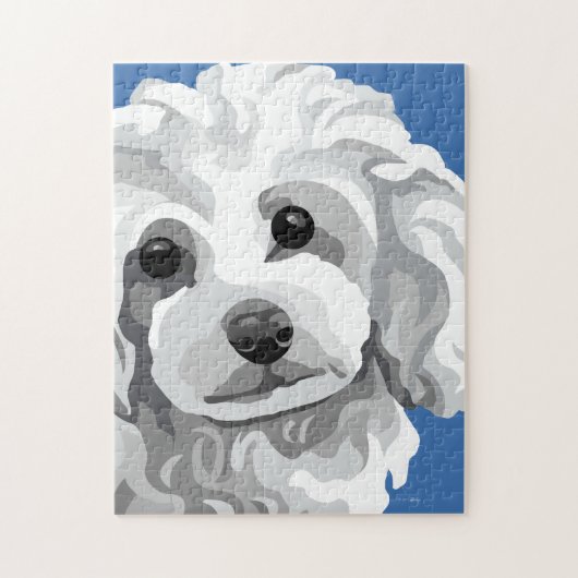 Poodle Legpuzzel (Verticaal)
