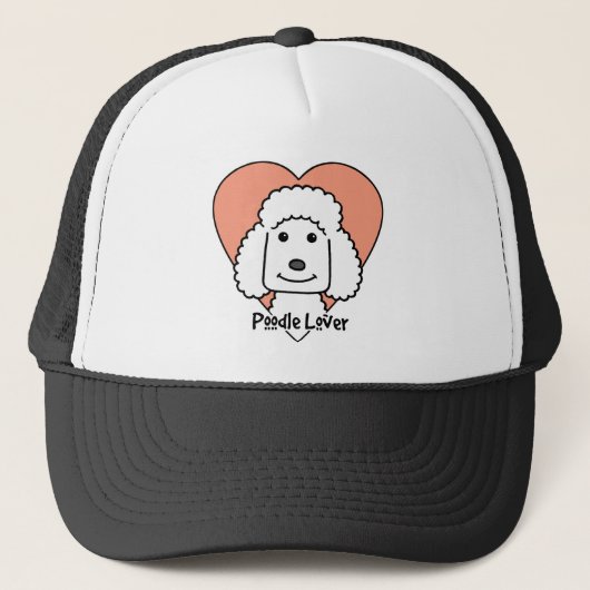 Poodle Lover Trucker Pet (Voorkant)