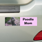 Poodle Ma Bumpersticker (Op auto)