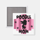 Poodle Ma Magnet Magneet (Voorkant / Achterkant)