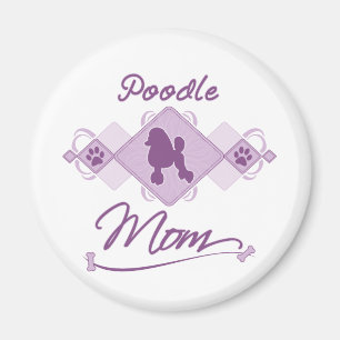 Poodle mama magneet