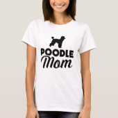Poodle mama t-shirt (Voorkant)