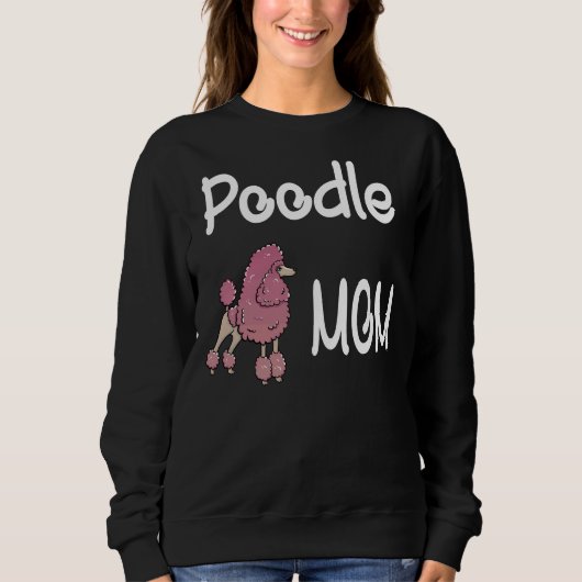 Poodle mama trui (Voorkant)
