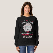 Poodle mama trui (Voorkant volledig)