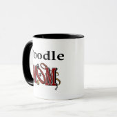 Poodle Maman Mug (Devant gauche)