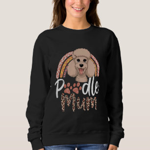 Poodle Moeder Mama Mamma Hond Moeder Regenboog Lui Trui