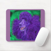 Poodle Mousepad - "Beau" Muismat (Met muis)