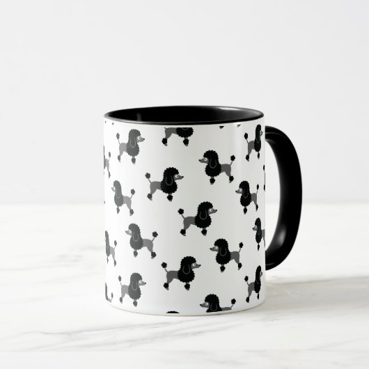Poodle Mug (Devant droit)