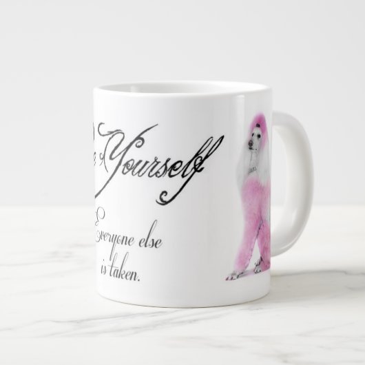 Poodle Mug (Devant droit)
