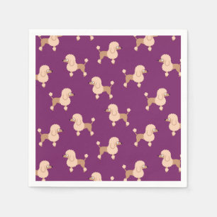 Poodle Napkins Servet