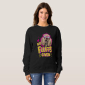 Poodle No Fluffs Trui (Voorkant volledig)