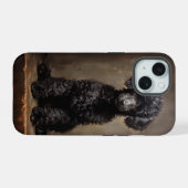 Poodle noir (Verso Horizontal)