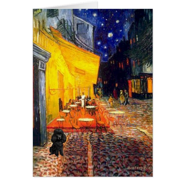 Poodle (noir 1) - Terrace Café (Devant)