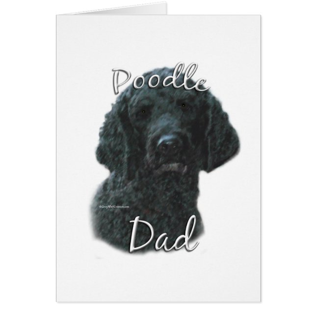 Poodle (noir) Papa 2 (Devant)